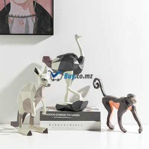 Vaso de animais geométricos