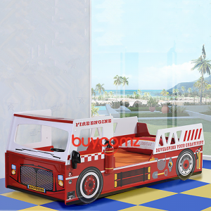 Cama Para Crianças TQQC-Fire-engine