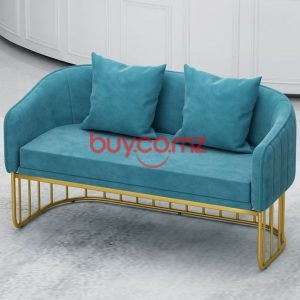 Sofá de ferro estúdio recepção (Suede-veludo)