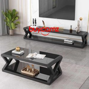 Armário de tv, mesa de centro, combinação simples e moderna