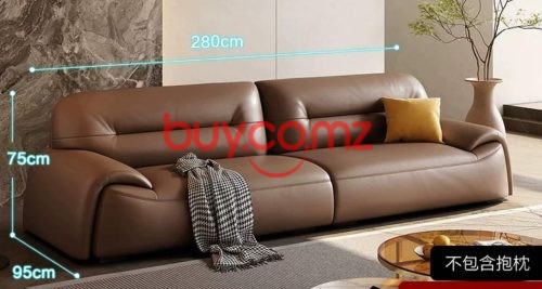 Dipu sofá de couro minimalista italiano - Image 2