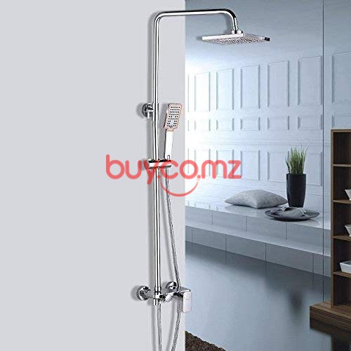Conjunto de Chuveiro Cinza 4 Modos D200310