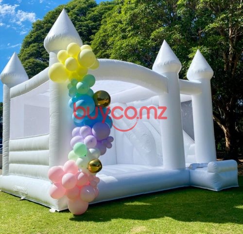 Castelo de casa de salto para crianças, inflável de PVC - Image 3